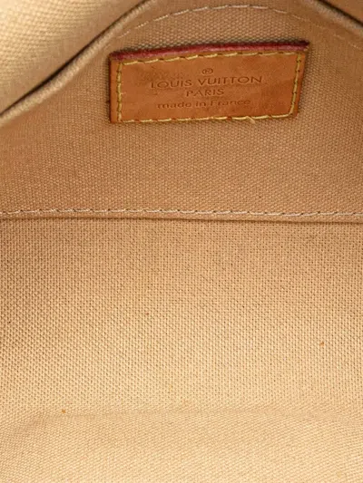 Pre-owned Louis Vuitton 2016 Damier Azur Favorite Pm Satchel