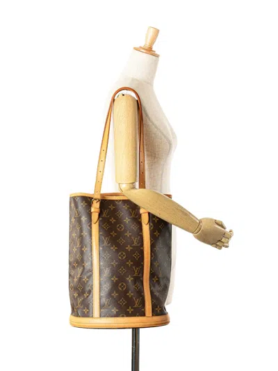 Pre-owned Louis Vuitton 2003 Monogram Gm Bucket Bag