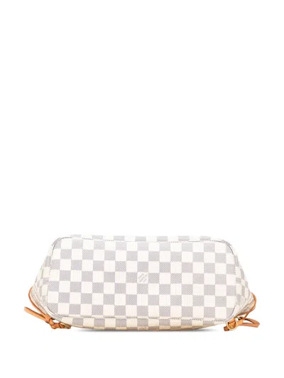 Pre-owned Louis Vuitton 2012 Damier Azur Neverfull Pm Tote Bag