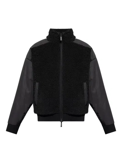 Dsquared2 Zip-up Bomber Jacket In Black