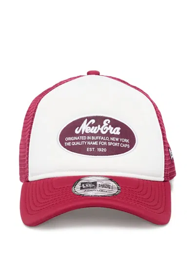 New Era 9forty Trucker Cap In Red