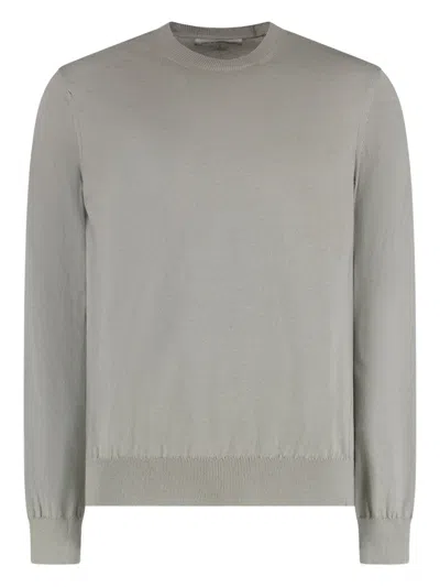 Comme Des Garçons Shirt Cotton Blend Crew-neck Sweater In Neutral
