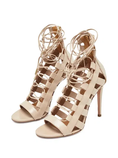 Pre-owned Aquazzura  Lace-up Sandals