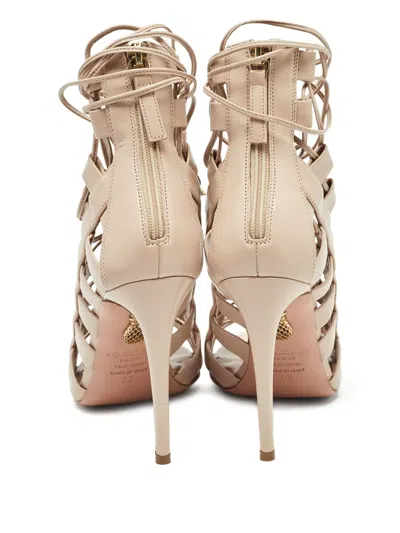 Pre-owned Aquazzura  Lace-up Sandals
