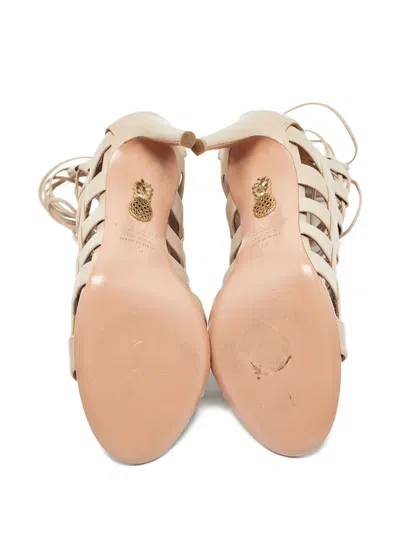 Pre-owned Aquazzura  Lace-up Sandals