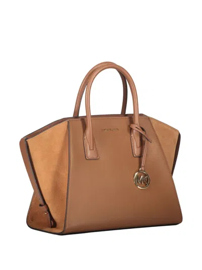 Michael Kors Avril Leather Tote Bag