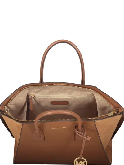 Michael Kors Avril Leather Tote Bag