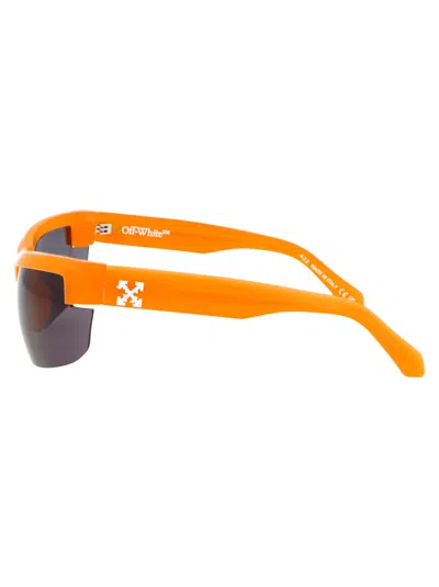 Off-white Orange Acetate Sunglasses