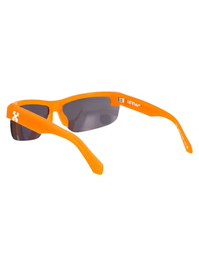 Off-white Orange Acetate Sunglasses