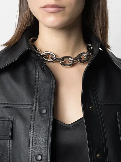 Rabanne Paco  "xl Link" Neck Choker