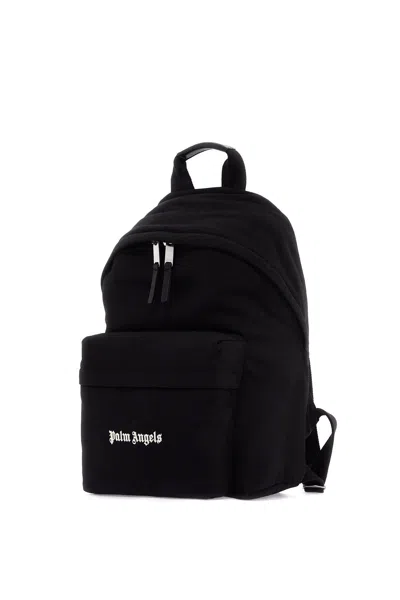 Palm Angels Logo Embroidered Zipped Backpack