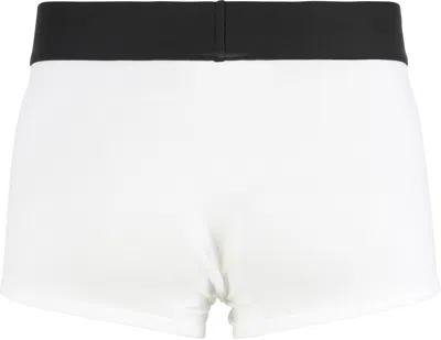 Palm Angels Cotton Boxer Duo Logo Band In Animal Print