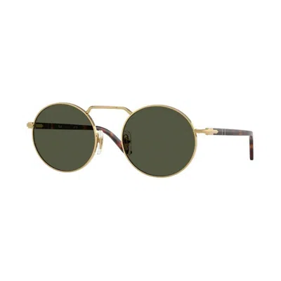 Persol Round-frame Sunglasses In Green