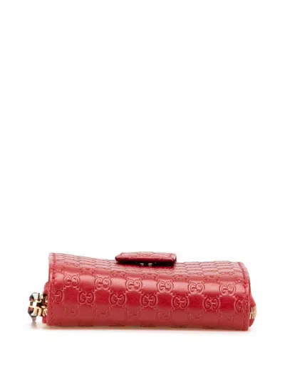 Pre-owned Gucci 2000-2015 Microssima Zip Around Wallet Small Wallets
