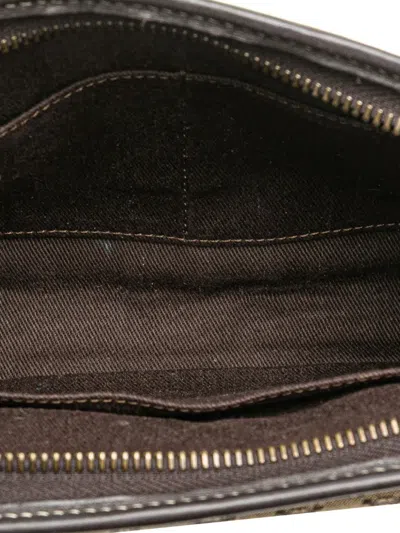 Pre-owned Celine 2000 Macadam Canvas Triomphe Handbag