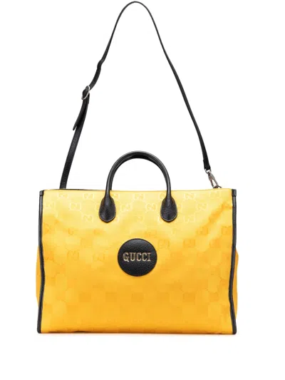 Pre-owned Gucci 2016-2024 Gg Econyl Off The Grid Convertible Tote Satchel