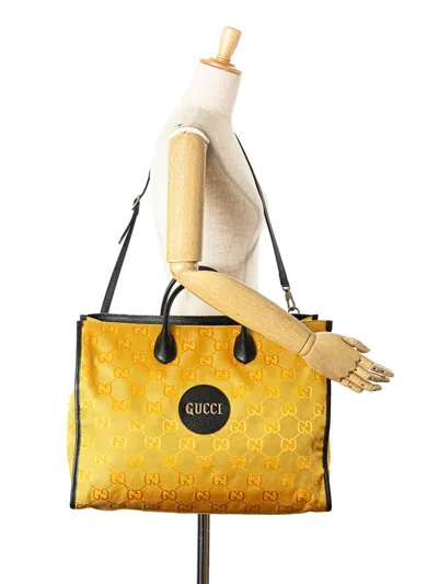 Pre-owned Gucci 2016-2024 Gg Econyl Off The Grid Convertible Tote Satchel
