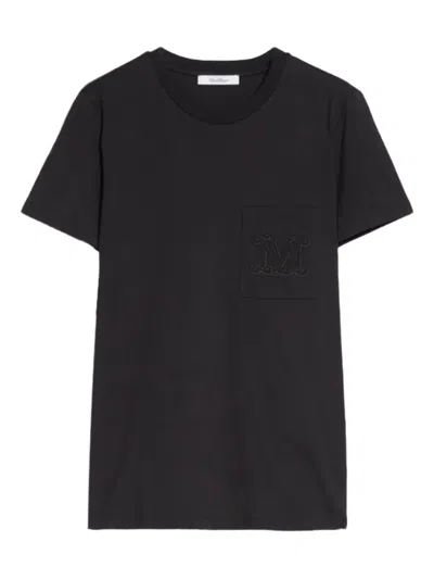 Max Mara Papaia Logo Cotton T-shirt