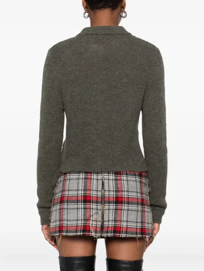 Our Legacy Mazzy Cardigan In Green