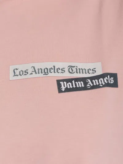 Palm Angels Logo Printed Crewneck T-shirt