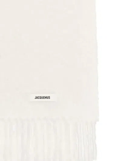 Jacquemus The House Scarf In White