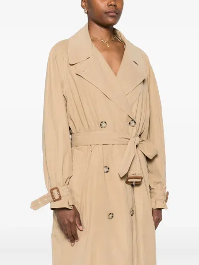 Isabel Marant Elea Belted Double-breasted Trench Coat
