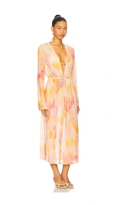 Devon Windsor Oakley Robe In Multi