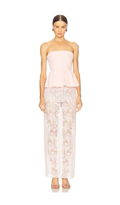 Amanda Uprichard X Revolve Cherise Dress In Neutral