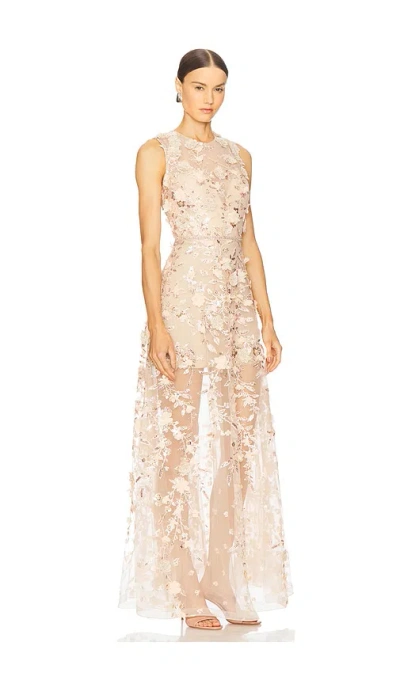 Bronx And Banco Arielle Floral Gown