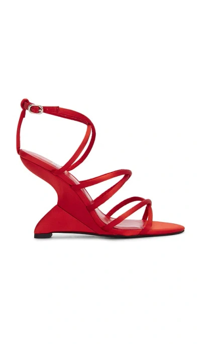 Jeffrey Campbell Celestial Sandal In Red