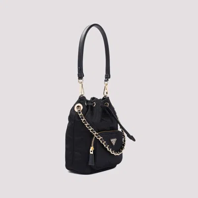 Prada Black Re-nylon Bucket Bag