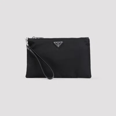 Prada Men's Re-nylon Clutch