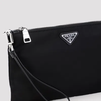 Prada Men's Re-nylon Clutch