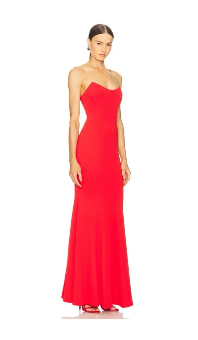 Katie May Raven Gown In Red