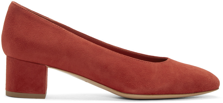 suede ballet pumps