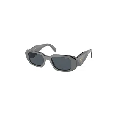 Prada Woman Sunglasses Pr 17ws In Gray