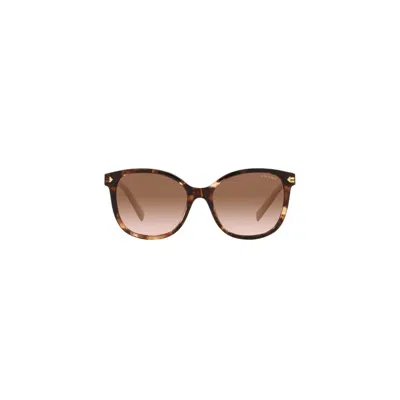 Prada Tortoiseshell-effect Square-frame Sunglasses In Brown