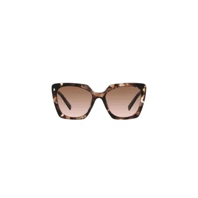 Prada Signature Square Women's Sunglasses, Pr 23zs In Brown