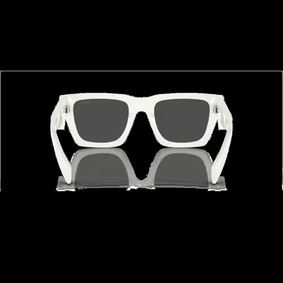 Prada Square Frame Sunglasses Sunglasses In White