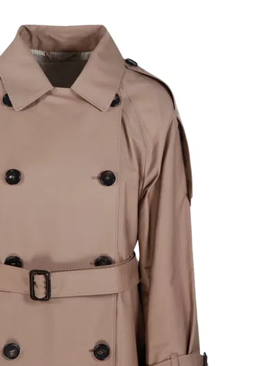 Max Mara Belted Double-breasted Trench Coat