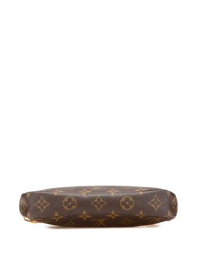 Pre-owned Louis Vuitton 2000 Monogram Pochette Accessoires Shoulder Bag