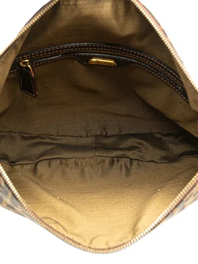 Pre-owned Fendi 20th Century Zucca Canvas Hobo Bag