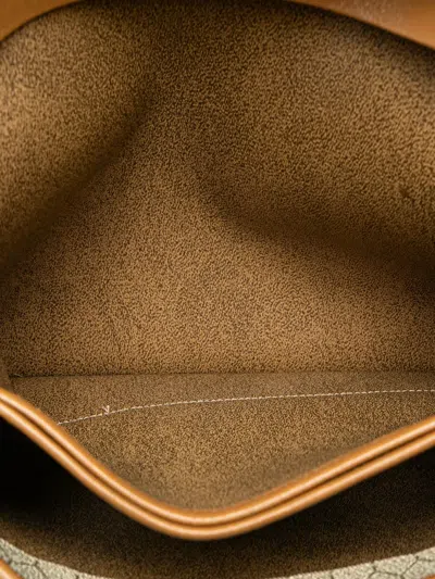 Pre-owned Dior 20th Century Honeycomb Coated Canvas Chain Shoulder Bag