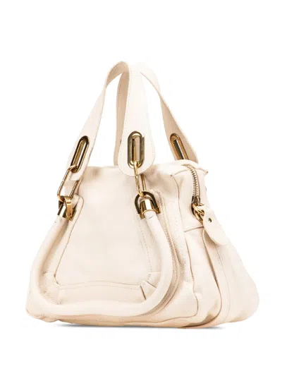 Pre-owned Chloé 2013 Small Leather Paraty Satchel