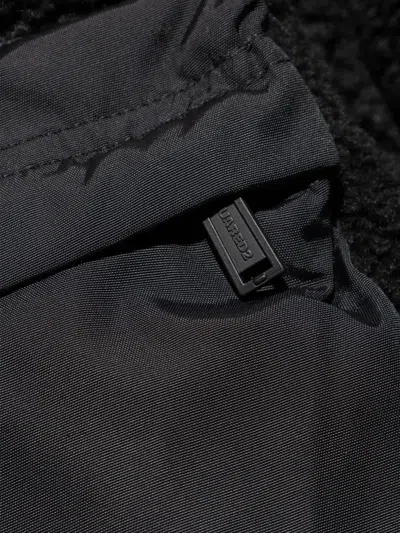 Dsquared2 Fleece Hoodie In Black