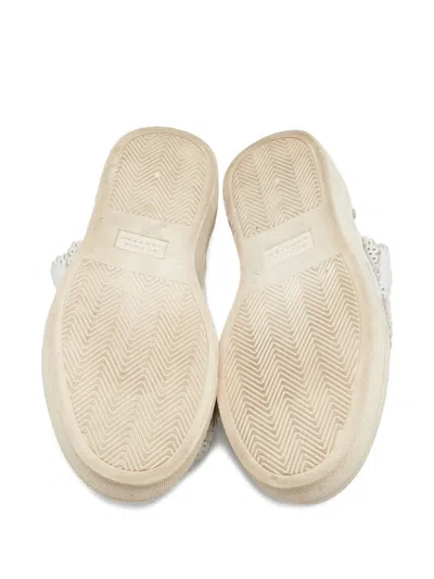 Pre-owned Sophia Webster  Ruffle Detail Slip-on Sneakers