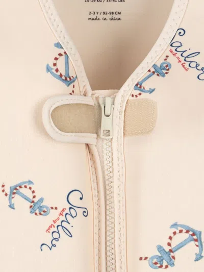 Konges Sløjd Anchor-print Float Vest In Nude