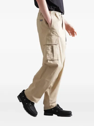 Manastash Cargo Pocket Elastic-waist Trousers In Neutral