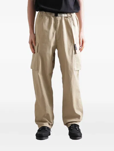 Manastash Cargo Pocket Elastic-waist Trousers In Neutral