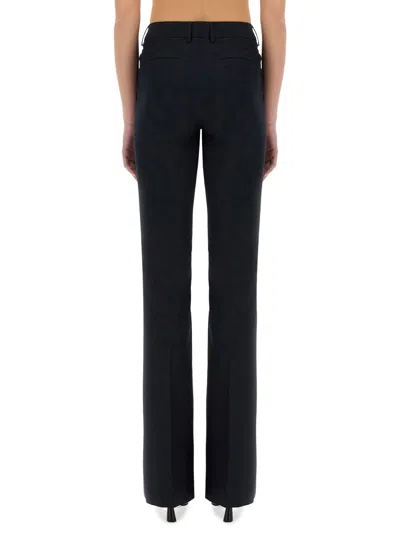 Pt Torino Flared Trousers Belt Loops